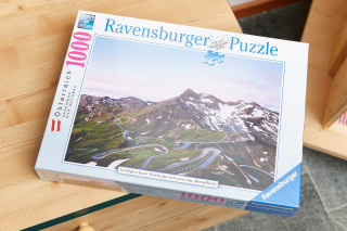 Ravensburger puzzle, Grossglockner panoramic picture, 1000 pieces