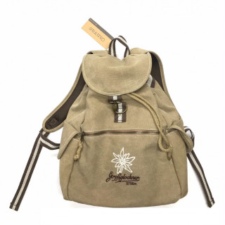 Vintage canvas rucksack ‘Grossglockner’ in Sahara colour